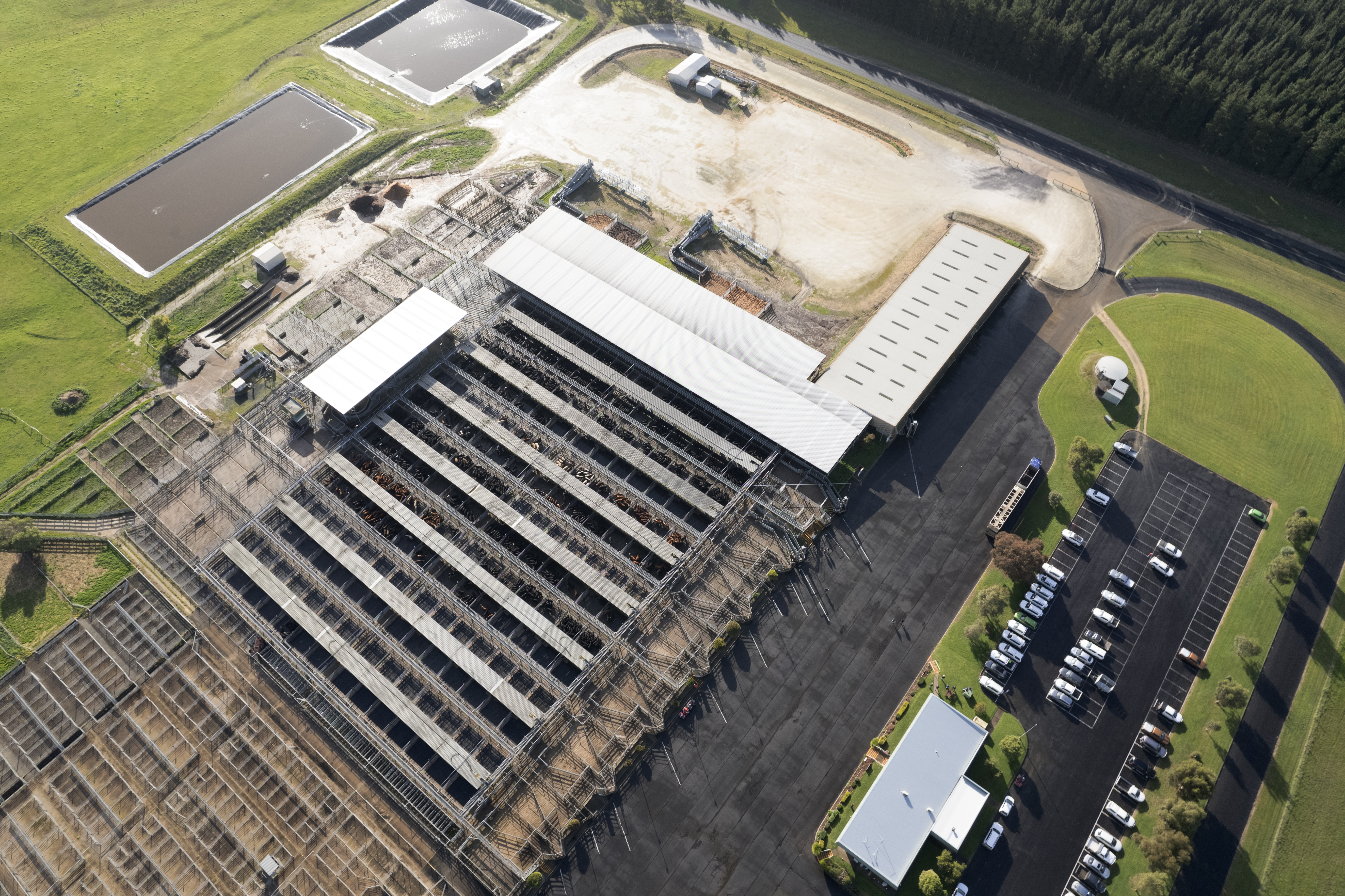 Aerial view of Mount Gambier and District saleyards