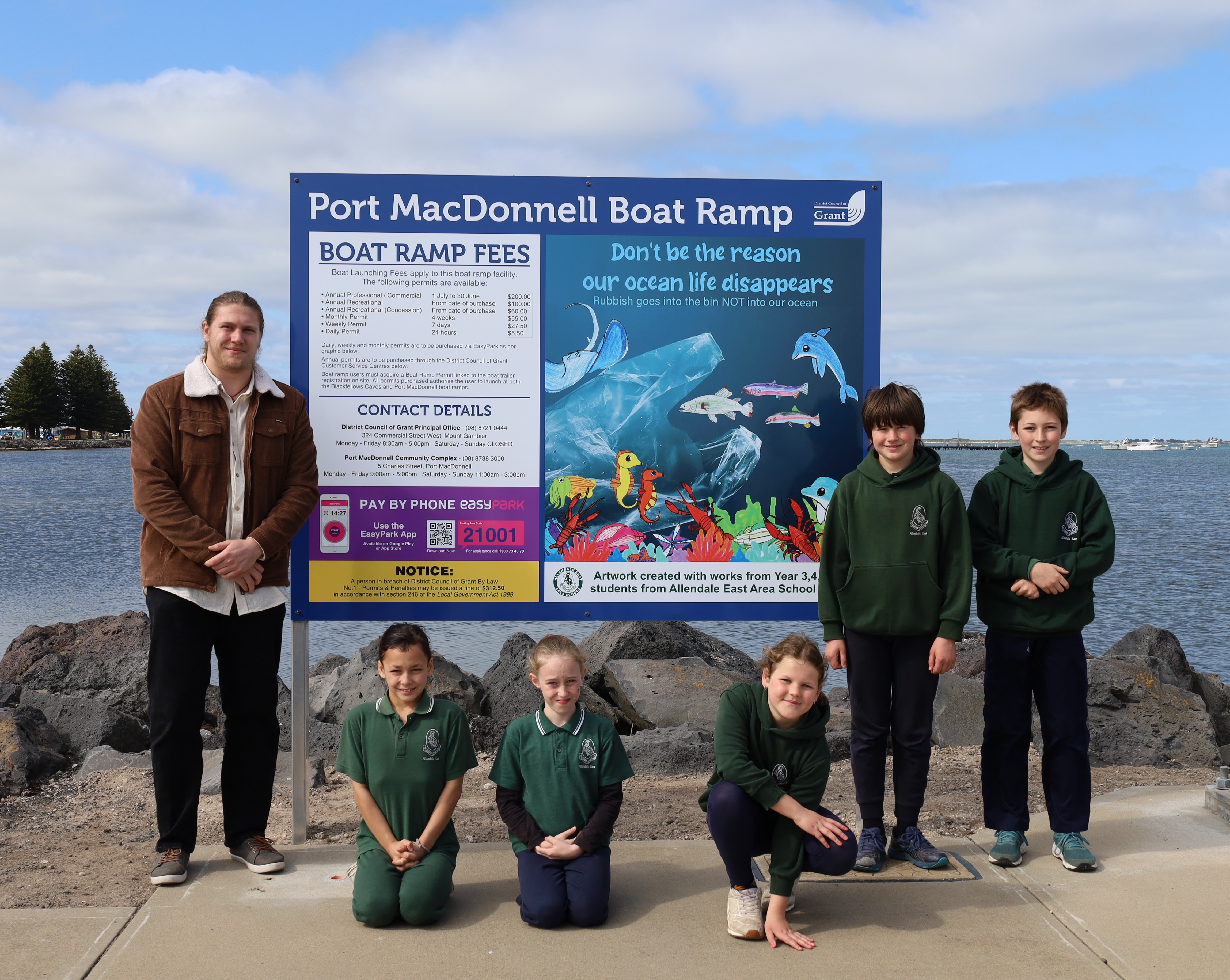 Boat Ramp Sign
